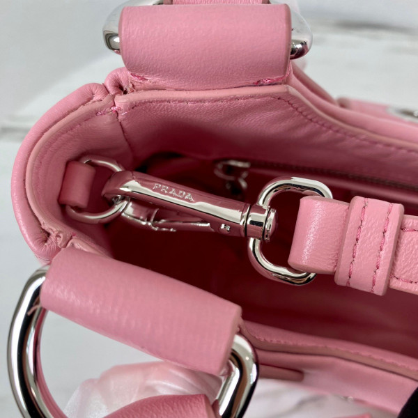 Pra*a moon padded nappa-leather bag