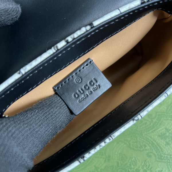 g*u*i gg marmont python S*per mini bag