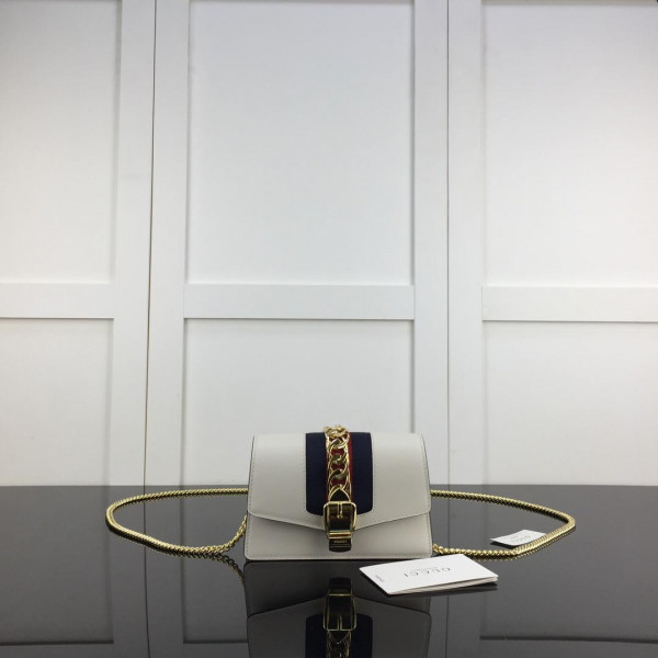 g*u*i sylvie leather S*per mini bag