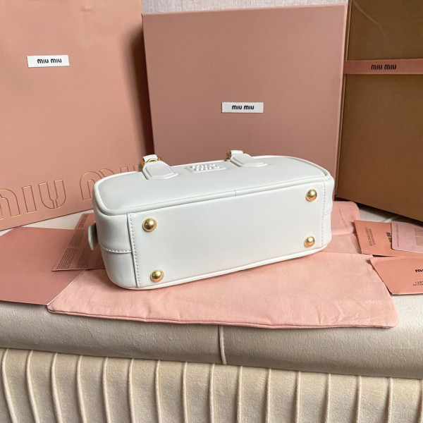 M*um*u arcadie leather bag-22x10.5x7.5cm