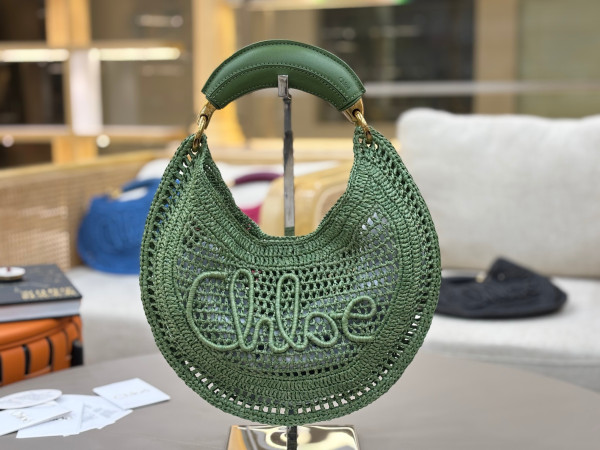 Chloe 25S summer banana hobo bag - 36*21.5*2cm