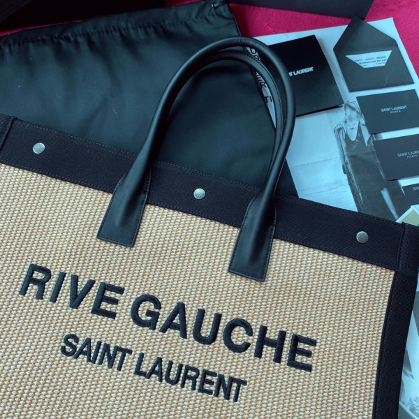 Y*L rive gauche tote bag